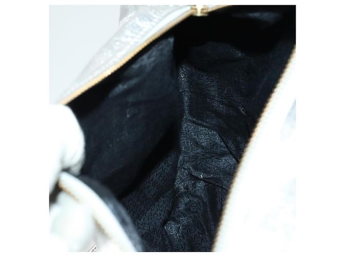 Zaino in pelle Gianni Versace Argento Oro Auth am9831 D'oro - vista 20