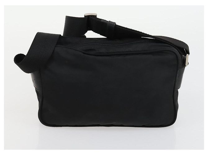 Borsa a Spalla PRADA Nylon Smaltato 2 Set Nero Auth ar13916 - vista 11