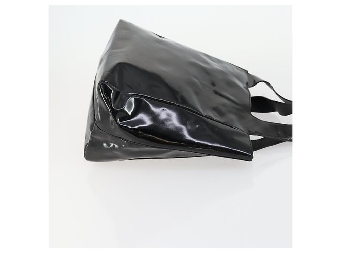Borsa a Spalla PRADA Nylon Smaltato 2 Set Nero Auth ar13916 - vista 4