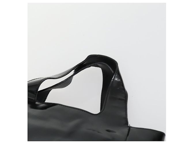 Borsa a Spalla PRADA Nylon Smaltato 2 Set Nero Auth ar13916 - vista 6