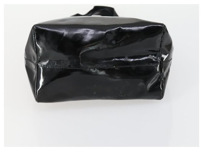 Borsa a Spalla PRADA Nylon Smaltato 2 Set Nero Auth ar13916 - vista 7
