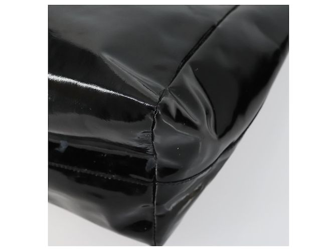 Borsa a Spalla PRADA Nylon Smaltato 2 Set Nero Auth ar13916 - vista 8