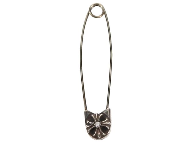 Chrome Hearts Large Safety Pin 1PD Ag925 Silver Auth 157995SAM - view 2