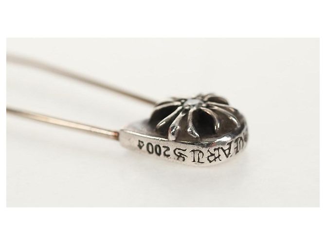 Chrome Hearts Large Safety Pin 1PD Ag925 Silver Auth 157995SAM - view 9