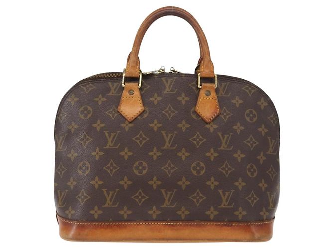LOUIS VUITTON Borsa a Mano Monogram Alma M51130 LV Auth BA9027 Monogramma - vista 2
