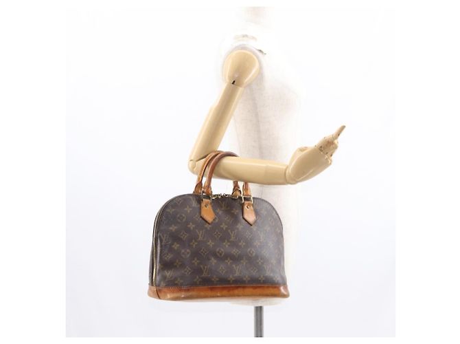 LOUIS VUITTON Borsa a Mano Monogram Alma M51130 LV Auth BA9027 Monogramma - vista 21