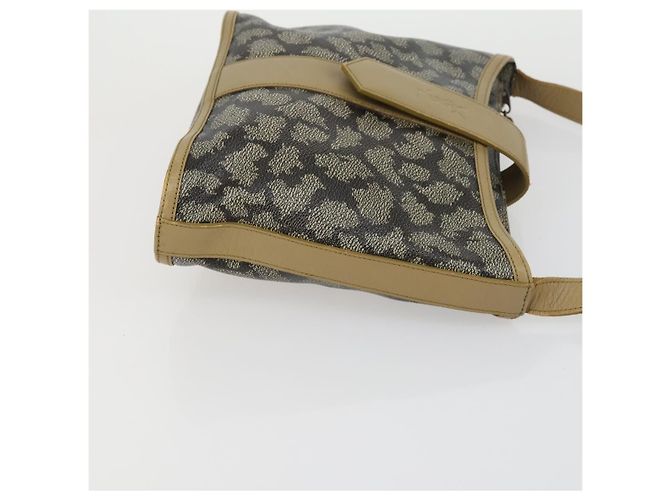 Set di 3 borse in tela Zucca PVC Givenchy Fendi Saint Laurent marrone nero Auth 156745 - vista 20