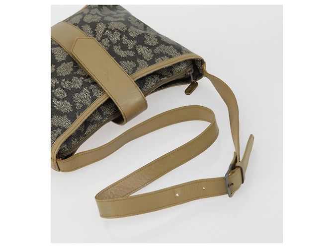 Set di 3 borse in tela Zucca PVC Givenchy Fendi Saint Laurent marrone nero Auth 156745 - vista 21