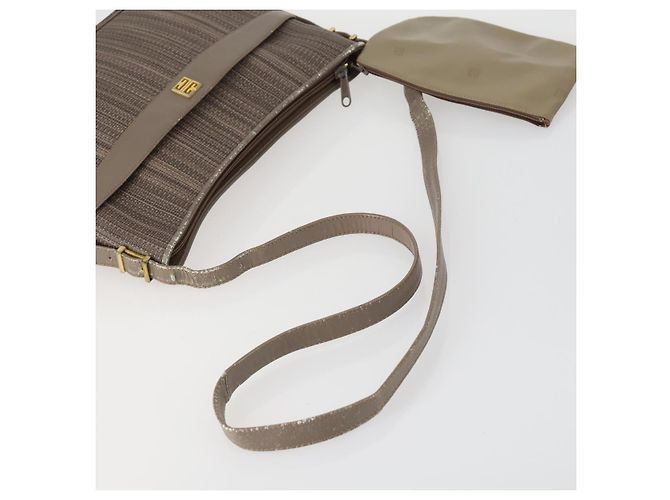 Set di 3 borse in tela Zucca PVC Givenchy Fendi Saint Laurent marrone nero Auth 156745 - vista 5