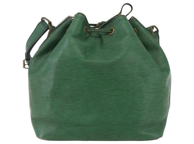 Noe LOUIS VUITTON Borsa a Spalla Petit Noé Epi Verde M44104 LV Auth 151097 - vista 2