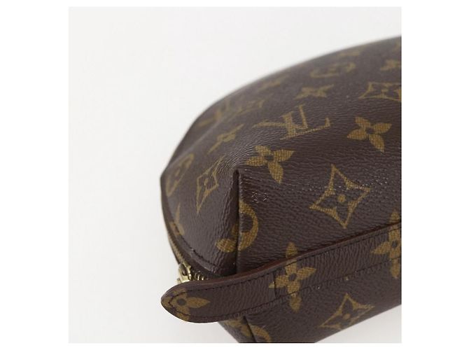 LOUIS VUITTON Pochette Cosmetica Demi Ronde Monogram M47520 LV Auth ka1052 Monogramma - vista 14