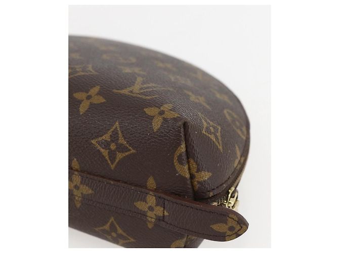 LOUIS VUITTON Pochette Cosmetica Demi Ronde Monogram M47520 LV Auth ka1052 Monogramma - vista 15