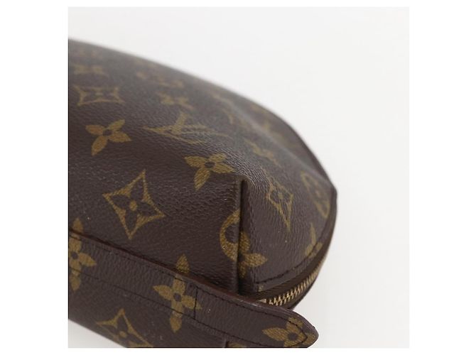 LOUIS VUITTON Pochette Cosmetica Demi Ronde Monogram M47520 LV Auth ka1052 Monogramma - vista 7
