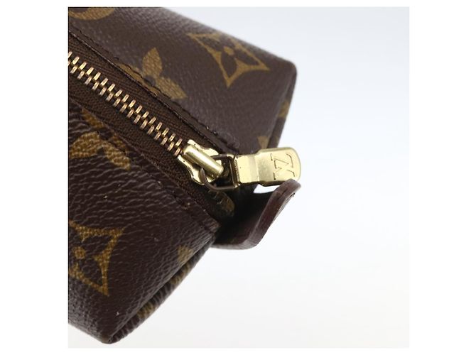 LOUIS VUITTON Pochette Cosmetica Demi Ronde Monogram M47520 LV Auth ka1052 Monogramma - vista 8