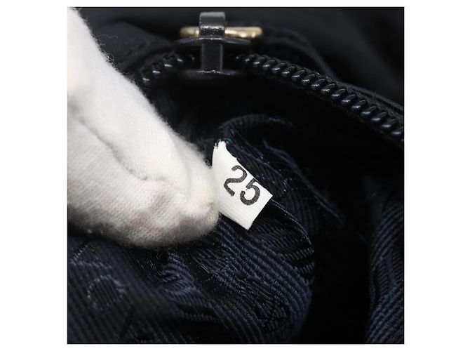 Borsa a Spalla Prada in Nylon Nera Auth bs31877 Nero - vista 12