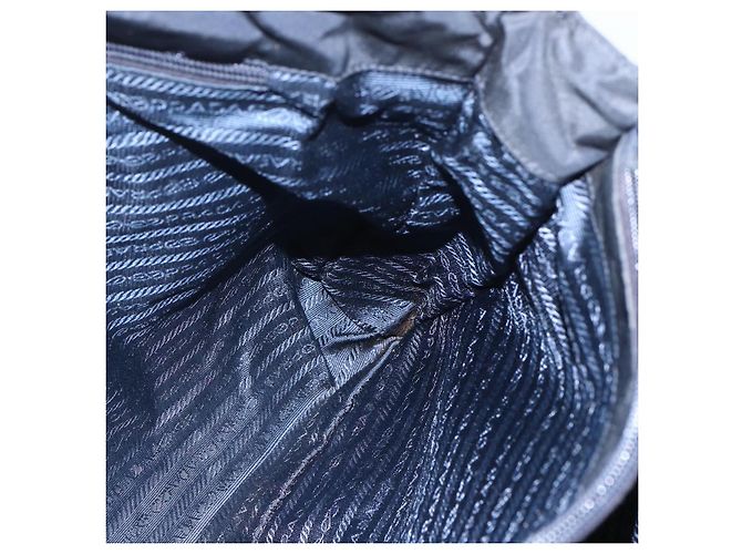 Borsa a Spalla Prada in Nylon Nera Auth bs31877 Nero - vista 19