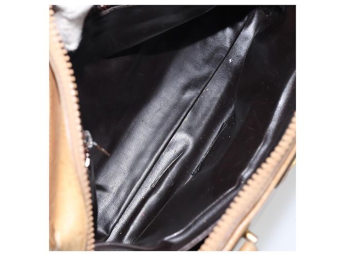 Céline Borsa a mano in tela Macadam CELINE PVC beige Auth ar13860 - vista 10