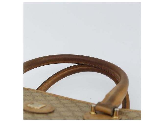 Céline Borsa a mano in tela Macadam CELINE PVC beige Auth ar13860 - vista 14
