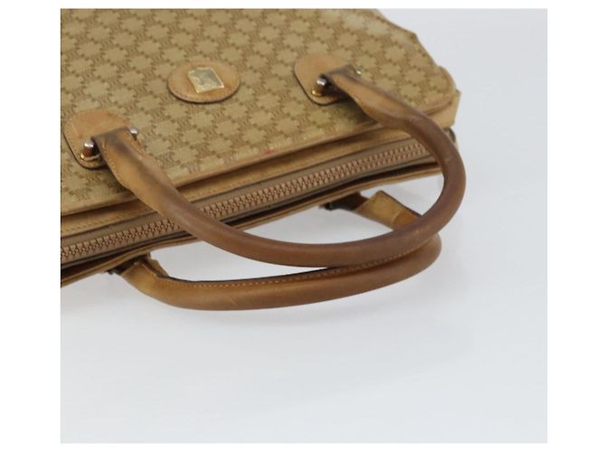 Céline Borsa a mano in tela Macadam CELINE PVC beige Auth ar13860 - vista 7
