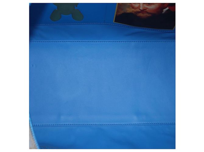 LOUIS VUITTON Collezione Masters Keepall Bandouliere 50 M43344 LV Auth 158953SAM Blu - vista 11