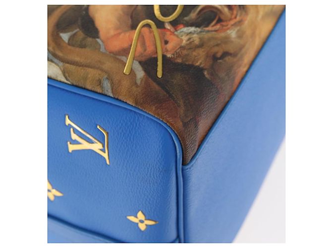 LOUIS VUITTON Collezione Masters Keepall Bandouliere 50 M43344 LV Auth 158953SAM Blu - vista 17