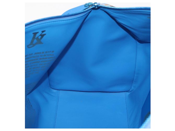 LOUIS VUITTON Collezione Masters Keepall Bandouliere 50 M43344 LV Auth 158953SAM Blu - vista 28