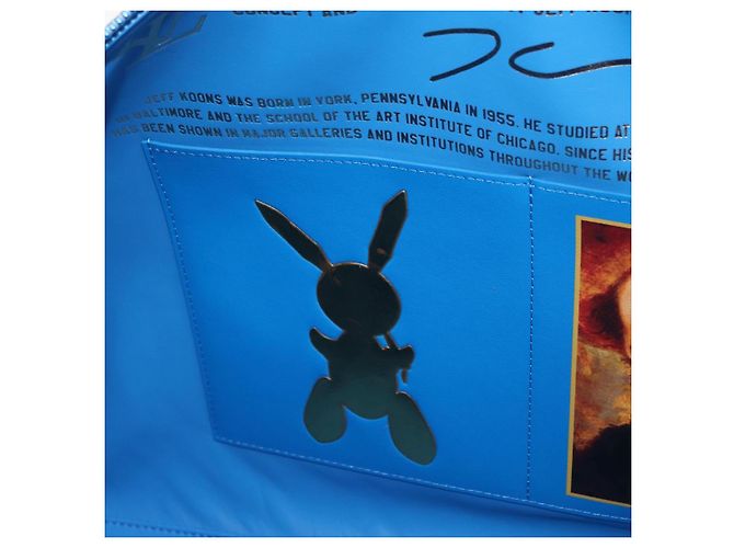 LOUIS VUITTON Collezione Masters Keepall Bandouliere 50 M43344 LV Auth 158953SAM Blu - vista 29