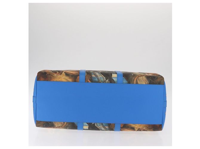 LOUIS VUITTON Collezione Masters Keepall Bandouliere 50 M43344 LV Auth 158953SAM Blu - vista 6