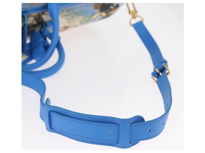 LOUIS VUITTON Collezione Masters Keepall Bandouliere 50 M43344 LV Auth 158953SAM Blu - vista 8
