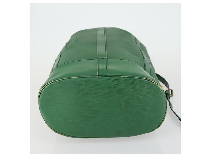 LOUIS VUITTON Borsa a Spalla Epi Randonnee GM Verde M43084 LV Auth BA8585 - vista 5