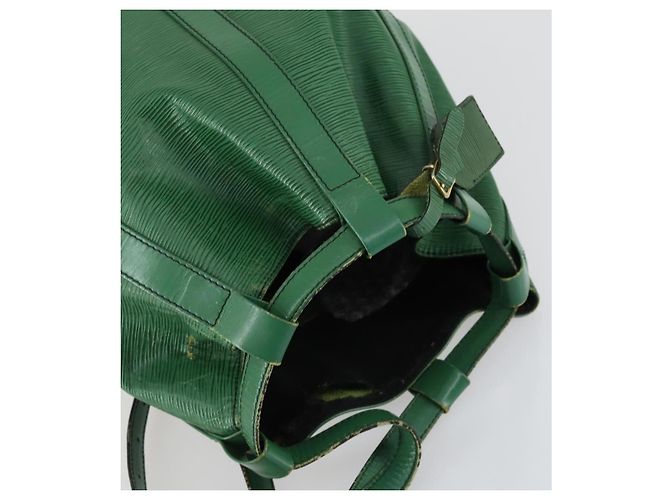LOUIS VUITTON Borsa a Spalla Epi Randonnee GM Verde M43084 LV Auth BA8585 - vista 6