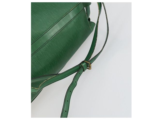 LOUIS VUITTON Borsa a Spalla Epi Randonnee GM Verde M43084 LV Auth BA8585 - vista 7