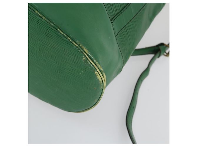 LOUIS VUITTON Borsa a Spalla Epi Randonnee GM Verde M43084 LV Auth BA8585 - vista 9