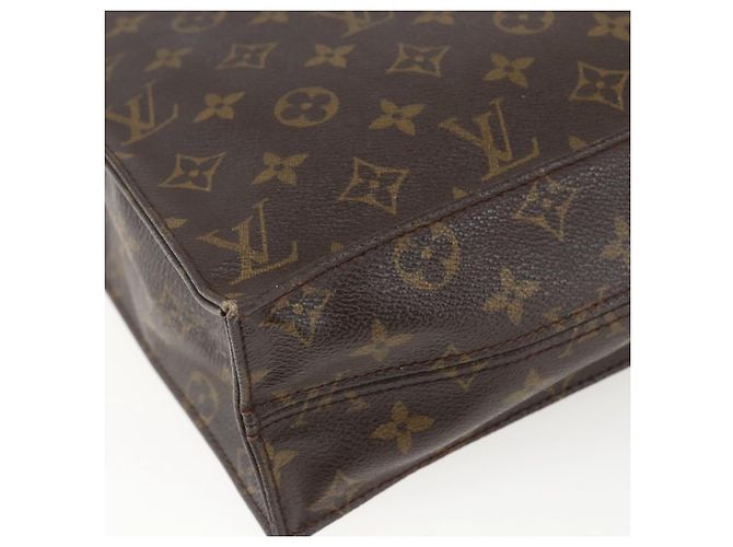 LOUIS VUITTON Borsa Sac Plat Monogram M51140 LV Auth 157306 Monogramma - vista 16