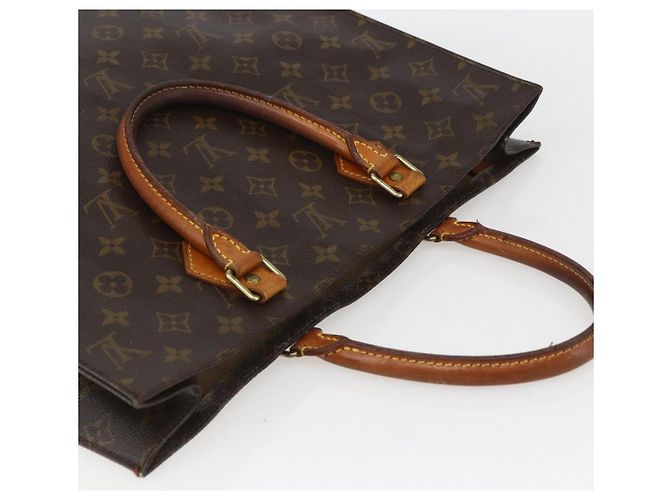 LOUIS VUITTON Borsa Sac Plat Monogram M51140 LV Auth 157306 Monogramma - vista 6