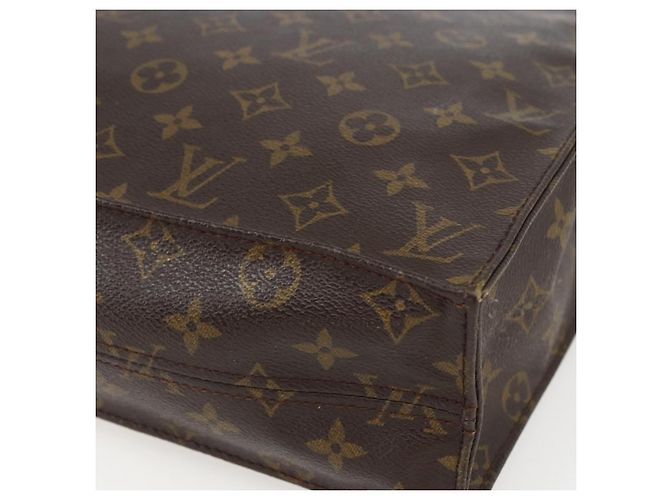 LOUIS VUITTON Borsa Sac Plat Monogram M51140 LV Auth 157306 Monogramma - vista 9