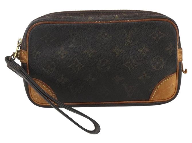 LOUIS VUITTON Borsa Clutch Monogram 2 Set LV Auth ka1165 Monogramma - vista 2