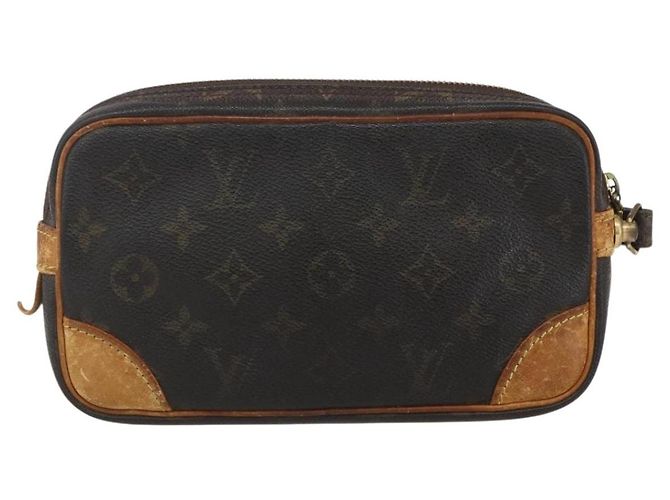 LOUIS VUITTON Borsa Clutch Monogram 2 Set LV Auth ka1165 Monogramma - vista 3