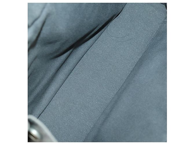 Hermès HERMES Borsa Fourre Tout Marrone in Tela 4 Set Nero Blu Marino Grigio Auth 157079 Blu navy - vista 25