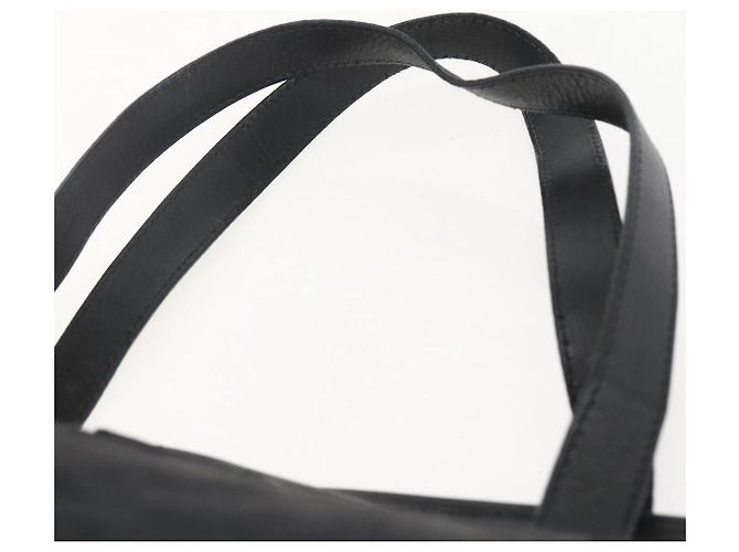 Borsa Tote in tela GUCCI Outlet Nero Oro 238696 Auth 160577 - vista 8