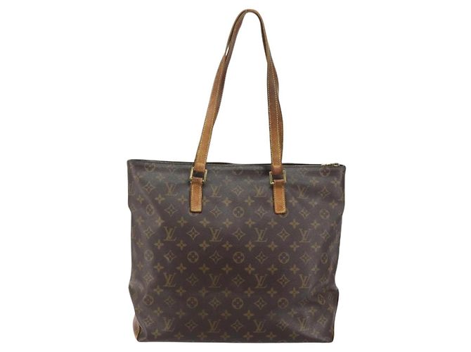 LOUIS VUITTON Borsa Tote Cabas Mezzo Monogram M51151 Auth LV 158655 Monogramma - vista 2