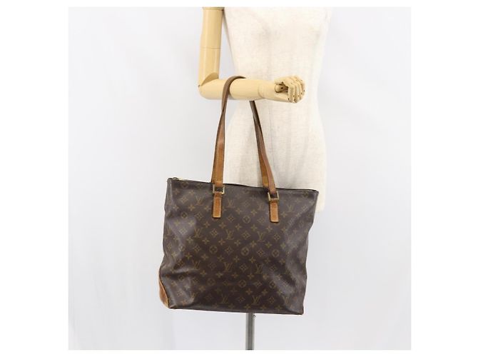 LOUIS VUITTON Borsa Tote Cabas Mezzo Monogram M51151 Auth LV 158655 Monogramma - vista 23
