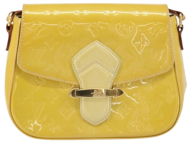 LOUIS VUITTON Vernis Bell Flower GM Shoulder Bag Broncorail M91706 Auth BA9045 - view 13