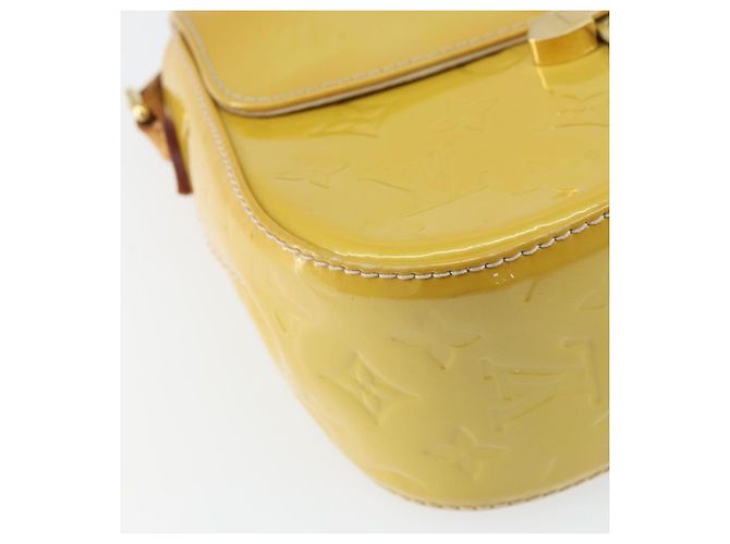LOUIS VUITTON Vernis Bell Flower GM Shoulder Bag Broncorail M91706 Auth BA9045 - view 14