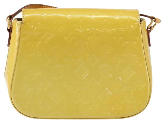 LOUIS VUITTON Vernis Bell Flower GM Shoulder Bag Broncorail M91706 Auth BA9045 - view 2