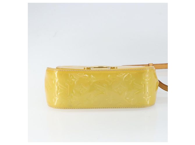 LOUIS VUITTON Vernis Bell Flower GM Shoulder Bag Broncorail M91706 Auth BA9045 - view 5