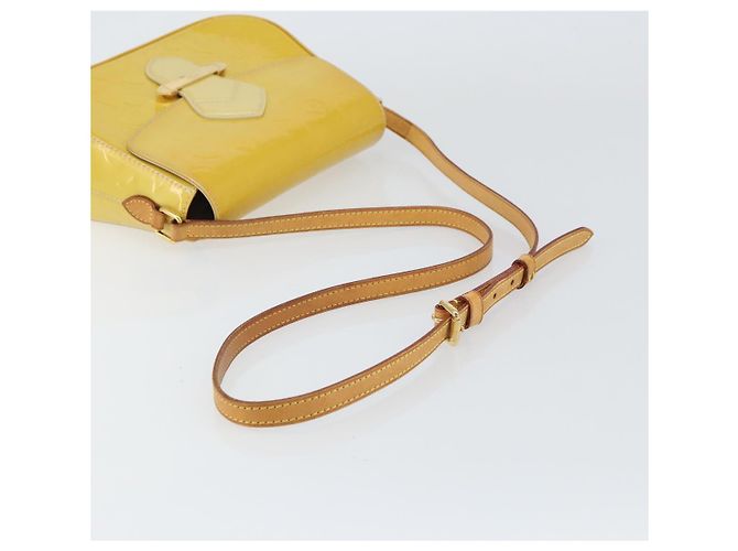 LOUIS VUITTON Vernis Bell Flower GM Shoulder Bag Broncorail M91706 Auth BA9045 - view 7