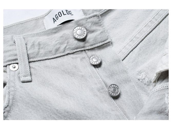 Agolde, Jeans de mujer en gris claro - vista 7