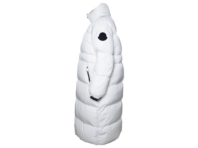 Moncler, Abrigo acolchado blanco - vista 2