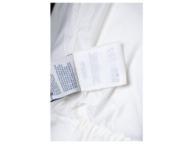Moncler, Abrigo acolchado blanco - vista 3
